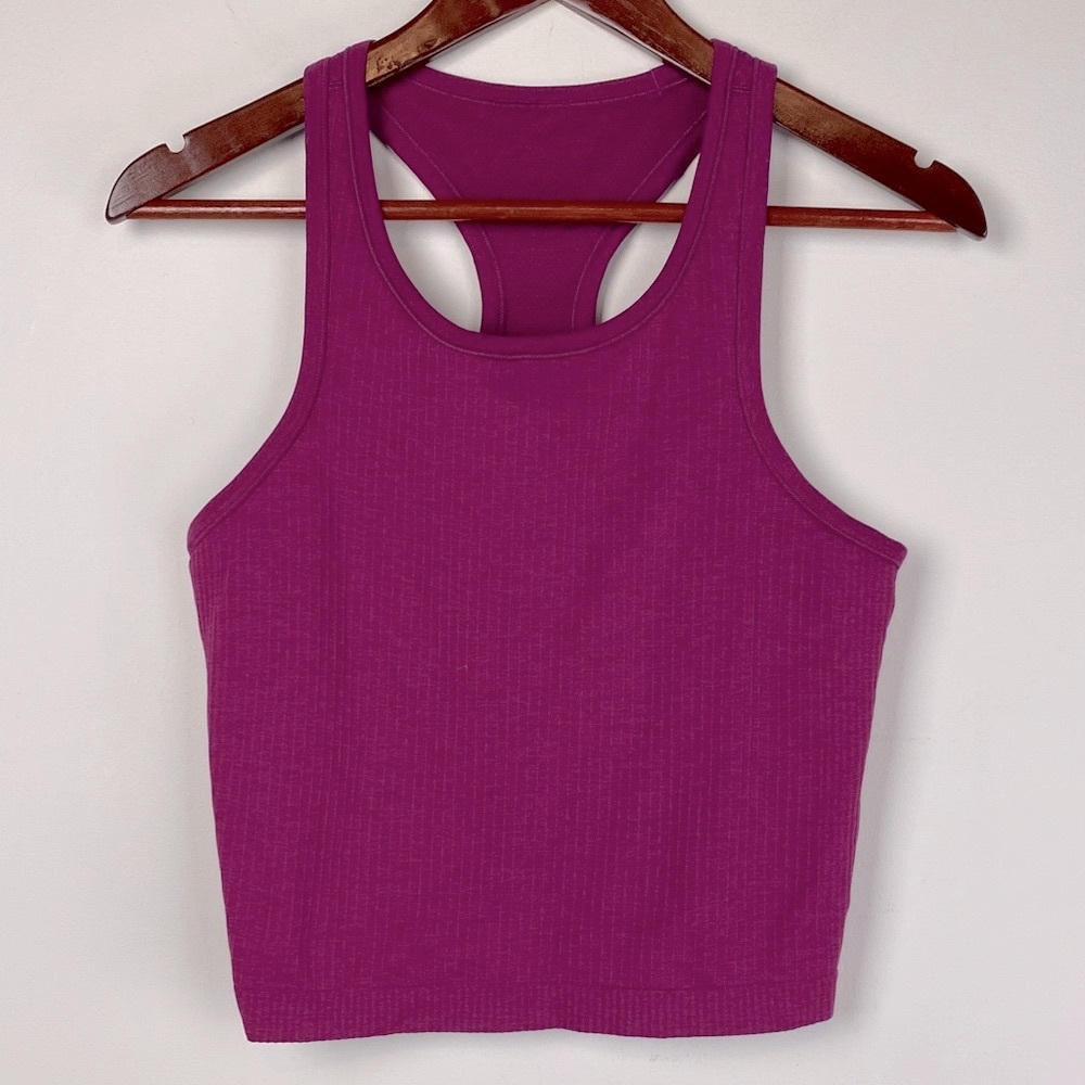 Lululemon Speed Up Women's Fuchsia Racerback Tank Top